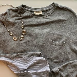 Mello Day grey sweater
